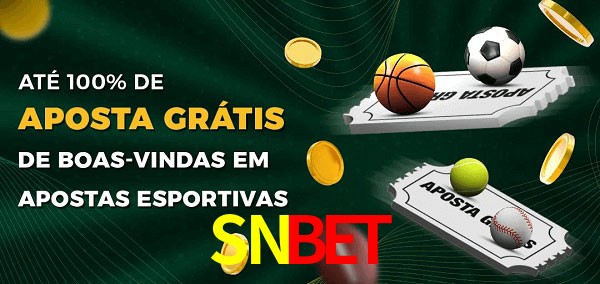 SNBETbet Ate 100% de Aposta Gratis
