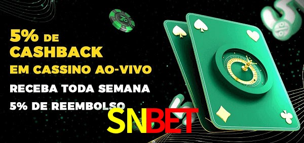 Promoções do cassino ao Vivo SNBET